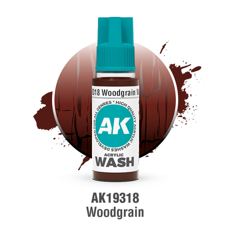 Noutati - AK Interactive 19318 - Woodgrain Wash 18ml