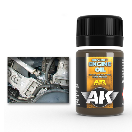 Solutii Weathering - AK Interactive 2019 - Aircraft Engine Oil
