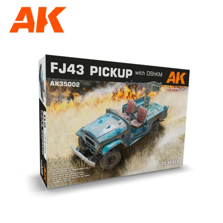 Kituri machete - AK Interactive 35002 - 1:35 FJ43 PICKUP WITH DSHKM
