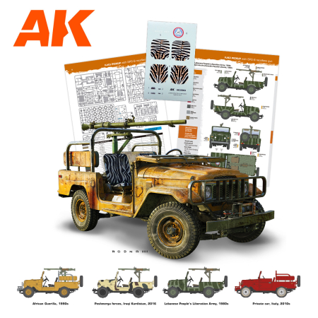 AK Interactive 35003 - 1:35 FJ43 Pickup SPG-9 [1]