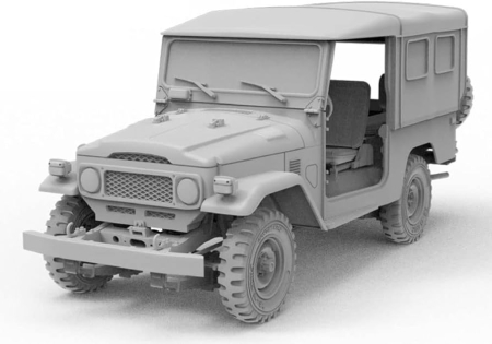 AK Interactive 35004 - 1:35  FJ43 SUV Soft Top [1]
