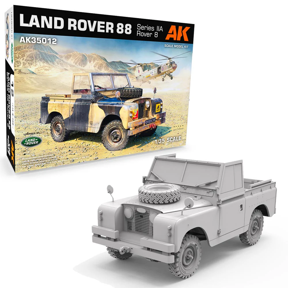 AK Interactive 35012  - 1:35 Land Rover 88 Rover 8 [1]