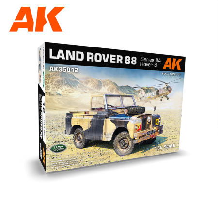Kituri machete - AK Interactive 35012  - 1:35 Land Rover 88 Rover 8