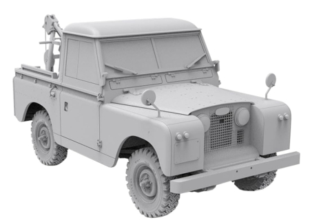 AK Interactive 35014  - 1:35 Land Rover 88 Crane/Tow [1]