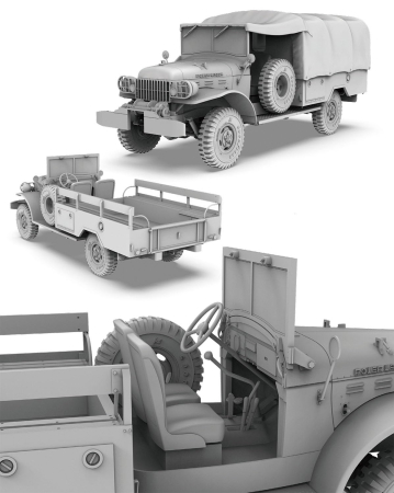 AK Interactive 35020 - 1:35  IDF Power Wagon WM300 [1]