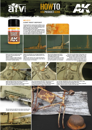 AK Interactive 4111 - Light Rust Deposit [1]