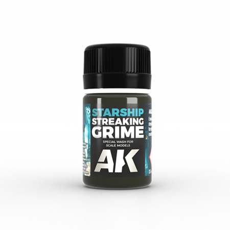 Solutii Weathering - AK Interactive 637 - Starship Streaking Grime
