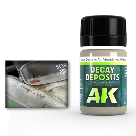Solutii Weathering - AK Interactive 675 - Decay Deposit For Abandoned Vehicles