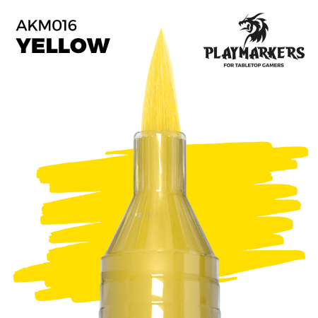 AK Interactive M016 - Playmarker - Yellow [1]