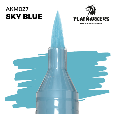 AK Interactive M027 - Playmarker - Sky Blue [1]