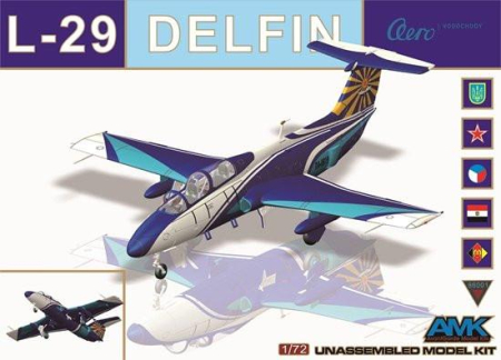 Kituri machete - AMK 86001 - 1:72 L-29 Delfin