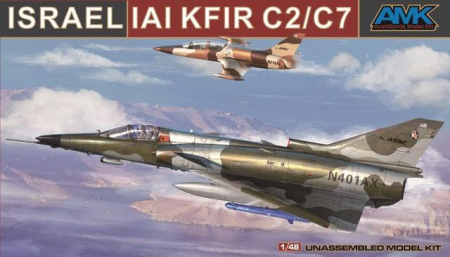 Aero militare - AMK 88001 - 1:48 KFIR C2/C7