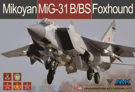 Aero militare - AMK 88008 - 1:48 MIG-31 B/BS Foxhound