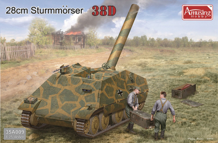 Kituri machete - Amusing Hobby - 1:35 38D 280mm Sturmmörser