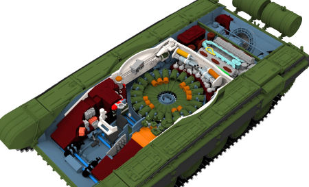 Amusing Hobby 35A038 - 1:35 T-72 M1 (full interior) [2]
