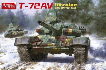 Noutati - Amusing Hobby 35A063 - 1:35 T-72 AV Ukraine main battle tank