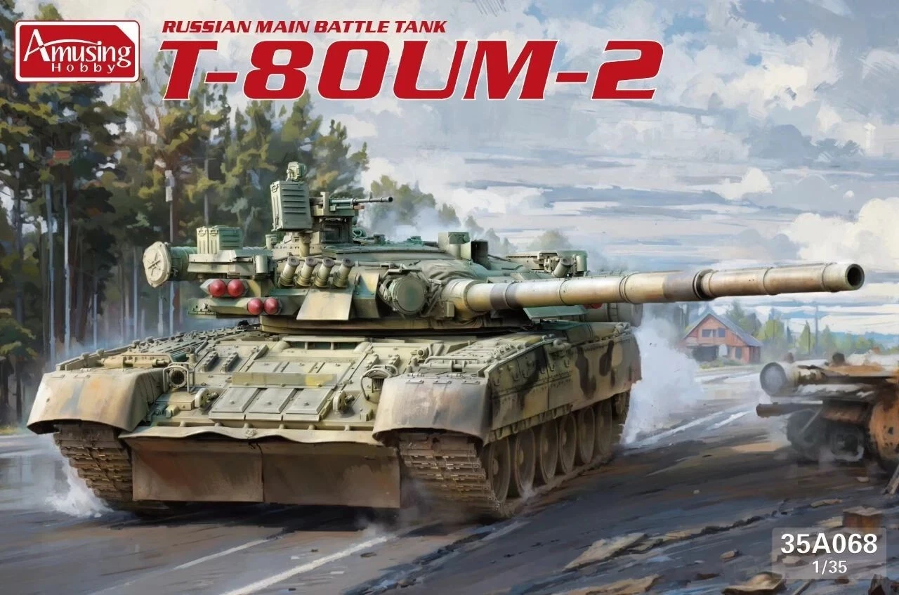 Noutati - Amusing Hobby 35A068 - 1:35 T-80U M-2