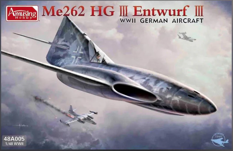Noutati - Amusing Hobby 48A005 - 1:48 Me262 HG Entwurf