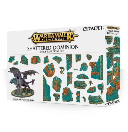 Wargames & Boardgames - Age of Sigmar Shattered Dominion Large Base Detail