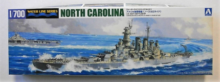 Navo - Aoshima 04600 - 1:700 Uss North Carolina Bb-55 1944