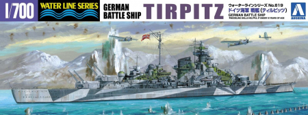 Navo - Aoshima 04606 - 1:700 German Battleship Tirpitz
