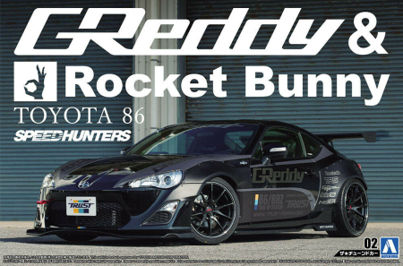 Auto - AOSHIMA 05094 - 1:24 Toyota 86 Greddy/Rocket Bunny Volk version