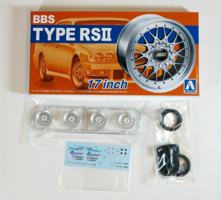 AOSHIMA 05241 - 1:24 ACCESSOIRES - BBS RS II 17inch [1]