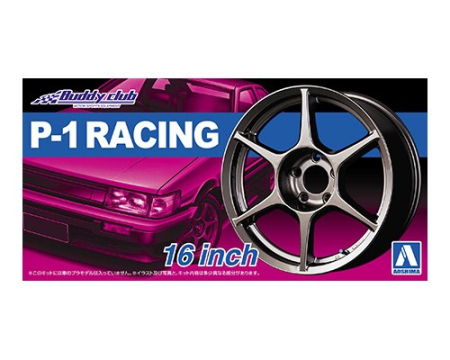 Auto - AOSHIMA 05251 - 1:24 ACCESSOIRES - P-1 Racing 16inch