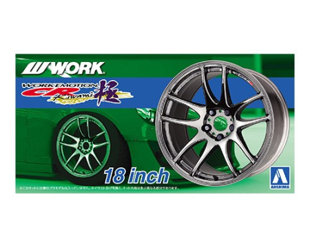 Auto - AOSHIMA 05300 - 1:24 ACCESSOIRES - Work Emotion CR Kiwami 18inch