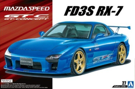 Auto - AOSHIMA 05358- 1:24 Mazda RX-7 FD3S A-spec