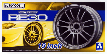 Auto - AOSHIMA 05381 - 1:24 ACCESSOIRES - Volk Racing RE30 19inch
