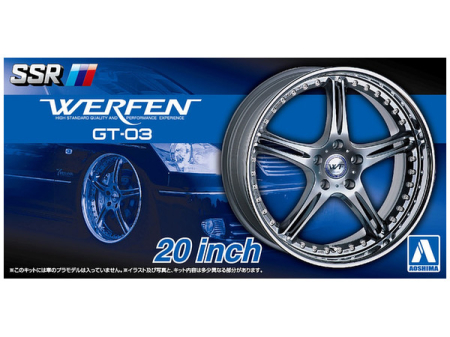 Auto - AOSHIMA 05384 - 1:24 ACCESSOIRES - SSR WERFEN GT03 20inch