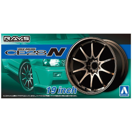 Auto - Aoshima 05391 - 1:24 Volk Racing Ce28N 19"