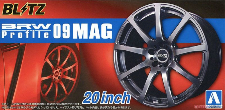 Auto - AOSHIMA 05518 - 1:24 ACCESSORIES - BRW Profile 09 MAG 20inch