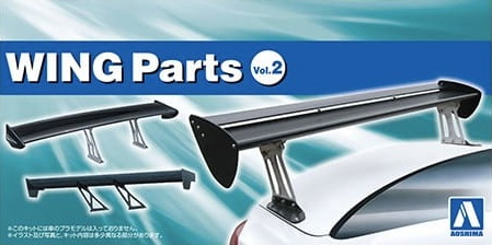 Auto - AOSHIMA 05824 - 1:24 ACCESSORIES - Wing Parts Vol.2