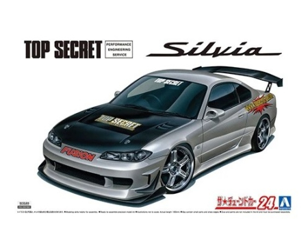 Auto - AOSHIMA 05874 - 1:24 Topsecret Nissan S15 Silvia