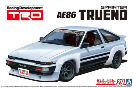 Auto - Aoshima 05896 - 1:24 Trd Ae86 Trueno N2 1985 Toyota