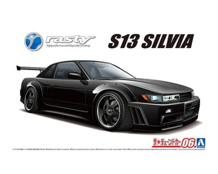 Auto - Aoshima 05947 - 1:24 Nissan Rasty Ps12 Silvia 1991