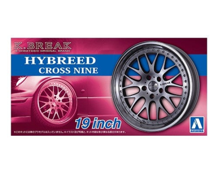 Auto - Aoshima 06114 - 1:24 K-Break Hybreed Cross Nine 19"