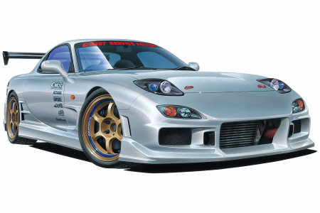 Vehicule civile - Aoshima 06302 - 1:24 Mazda C-West Fd3S Rx-7 ''99