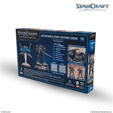 Archon Studio SCMG0016 - StarCraft: Jim Raynor & Point Defense Drone [1]
