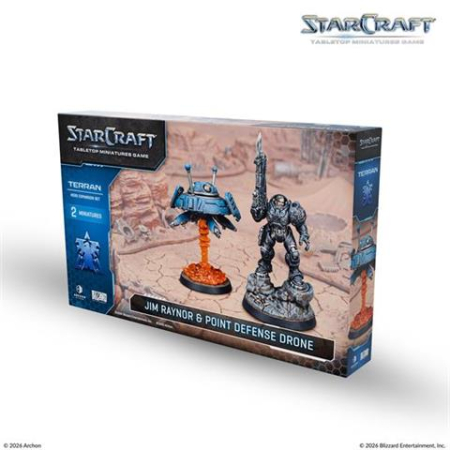 Terran Units - Archon Studio SCMG0016 - StarCraft: Jim Raynor & Point Defense Drone