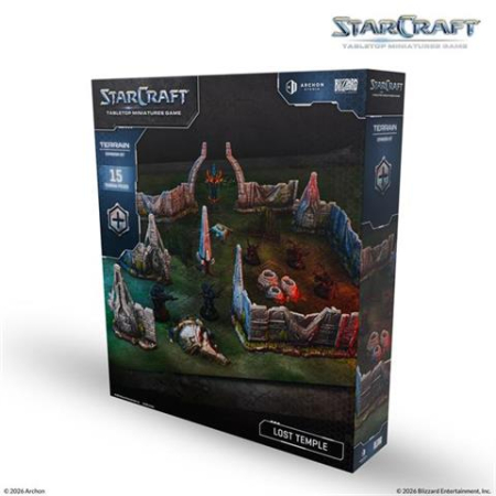 Starcraft - Tabletop Miniature Game - Archon Studio SCMG0022 - StarCraft: Lost Temple Terrain Set