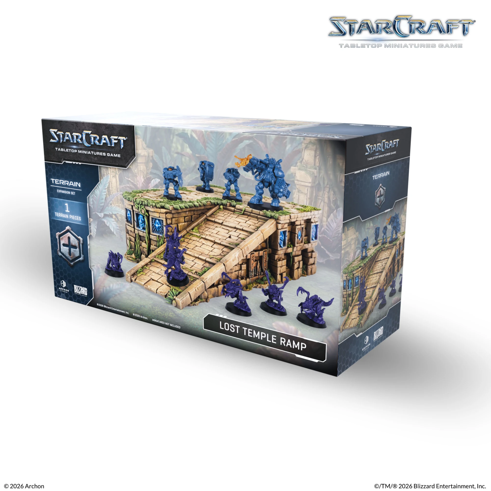 Warhammer & Wargames - Archon Studio SCMG0036 - StarCraft: Lost Temple Ramp - Set extensie teren