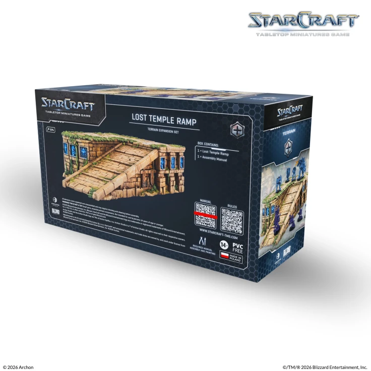 Archon Studio SCMG0036 - StarCraft: Lost Temple Ramp - Set extensie teren [1]