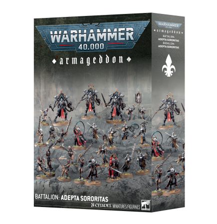 Warhammer & Wargames - Armageddon Battalion: Adepta Sororitas