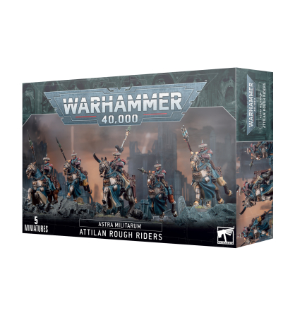 Wargames & Boardgames - Astra Militarum: Attilan Rough Riders