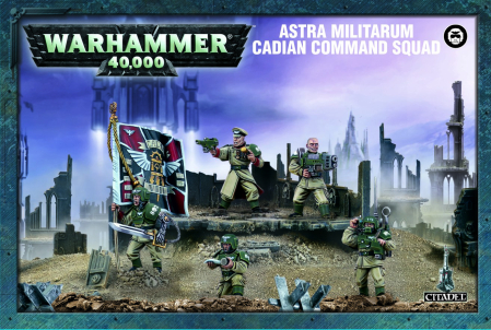 Wargames & Boardgames - Astra Militarum Cadian Command Squad