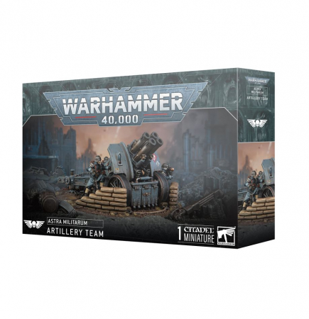 Wargames & Boardgames - Astra Militarum: Krieg Artillery Team