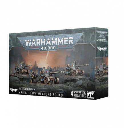 Wargames & Boardgames - Astra Militarum: Krieg Heavy Weapons Squad